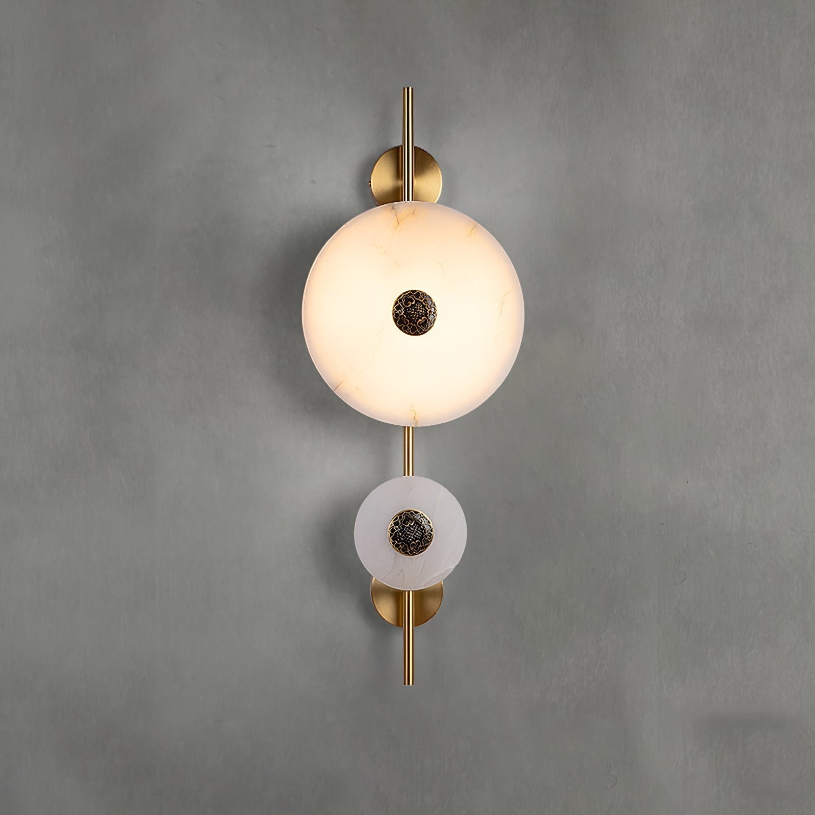 Alabaster Eclipse wandlamp HL2945
