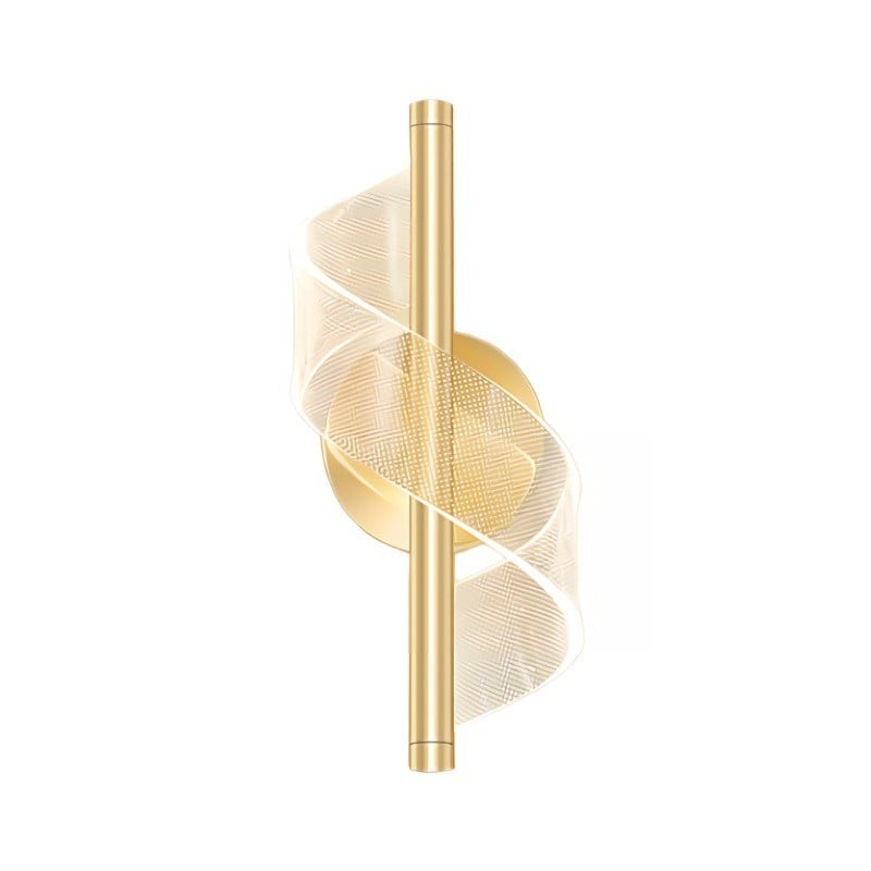 Gedraaide Acryl Stream Design wandlamp HL118