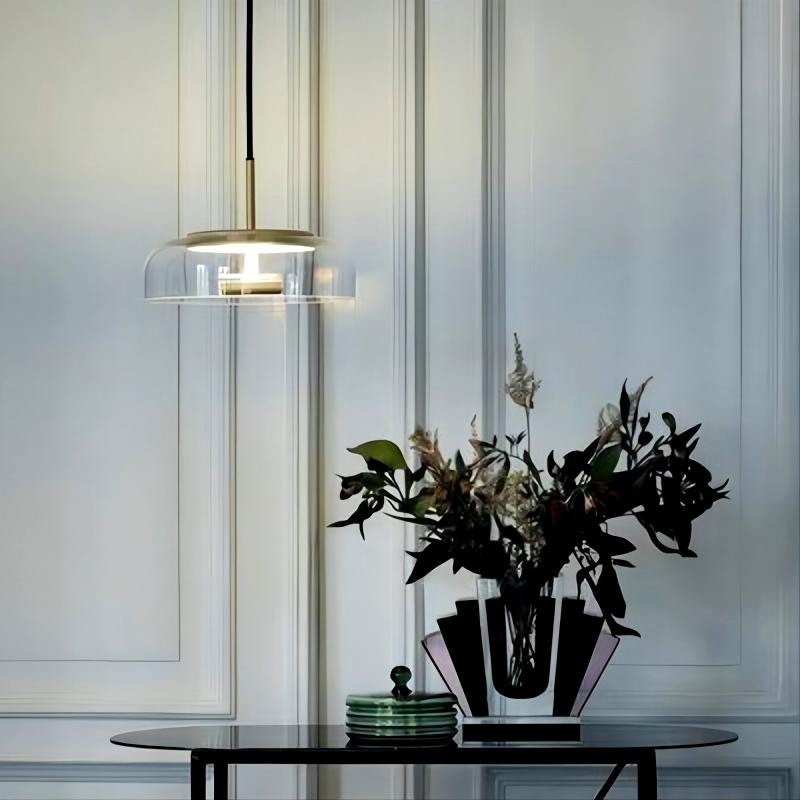 Blossi Ronde Glas Hanglamp Eettafel