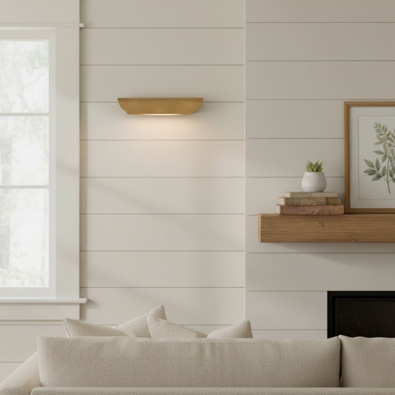 Hidra Moderne Metalen Wandlamp - Minimalistische Downlight Wandlamp voor Moderne Woningen HL1923