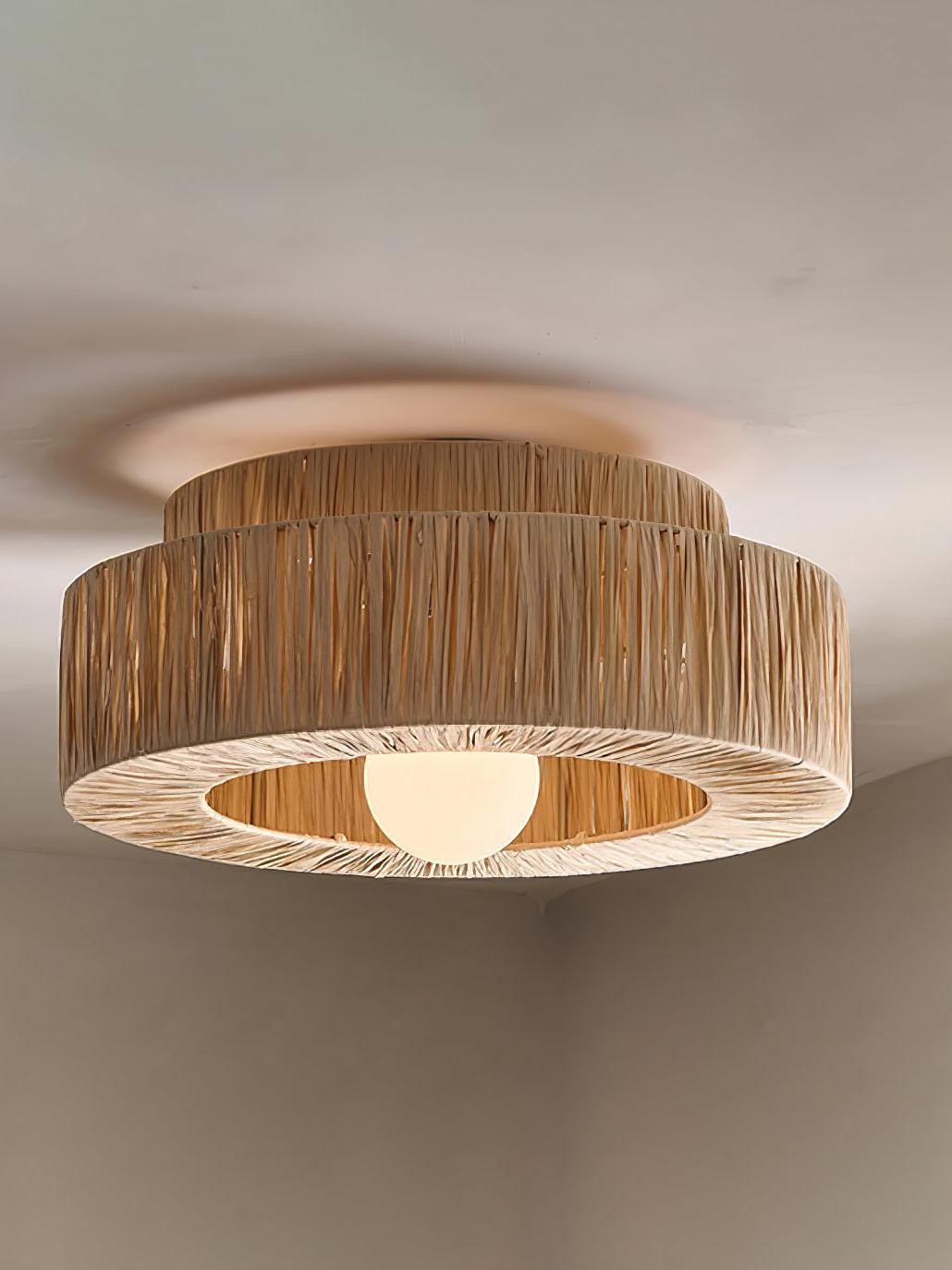 Straw Art Plafondlamp HL1100