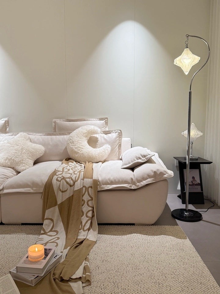 Art Deco Star vloerlamp - moderne staande lamp voor woonruimtes - Astris Orion HL1796