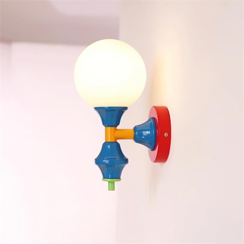 Franse Stijl Gekleurde Wandlamp HL370