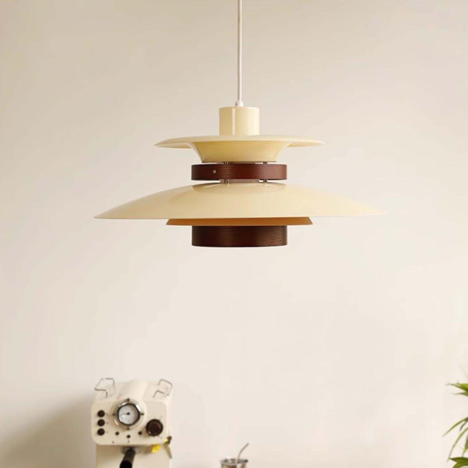 Luxe en stijlvolle gelaagde hanglamp HL691