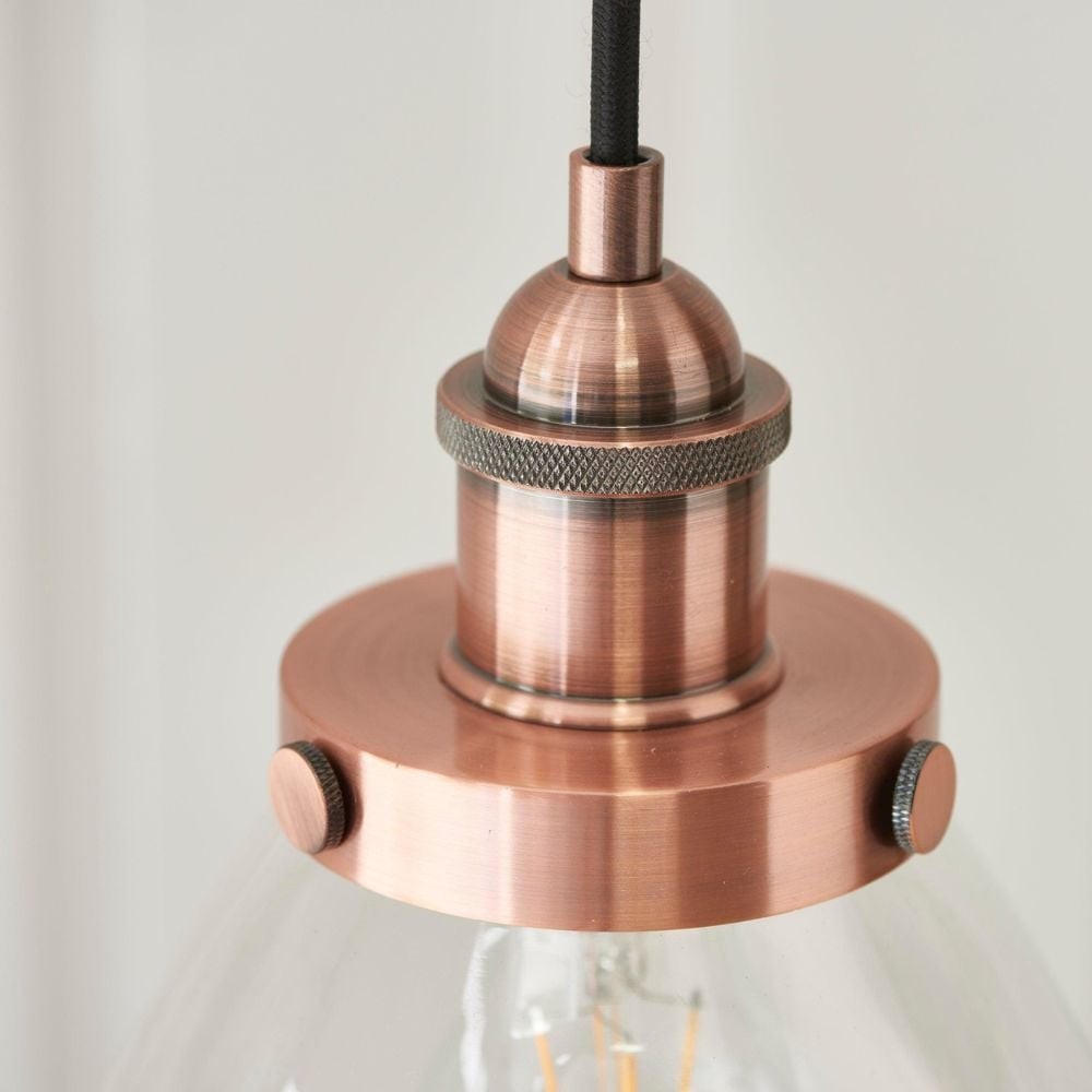 Novera Art Deco Dome hanglamp met in hoogte verstelbare glazen kap - Woonkamer HL2207