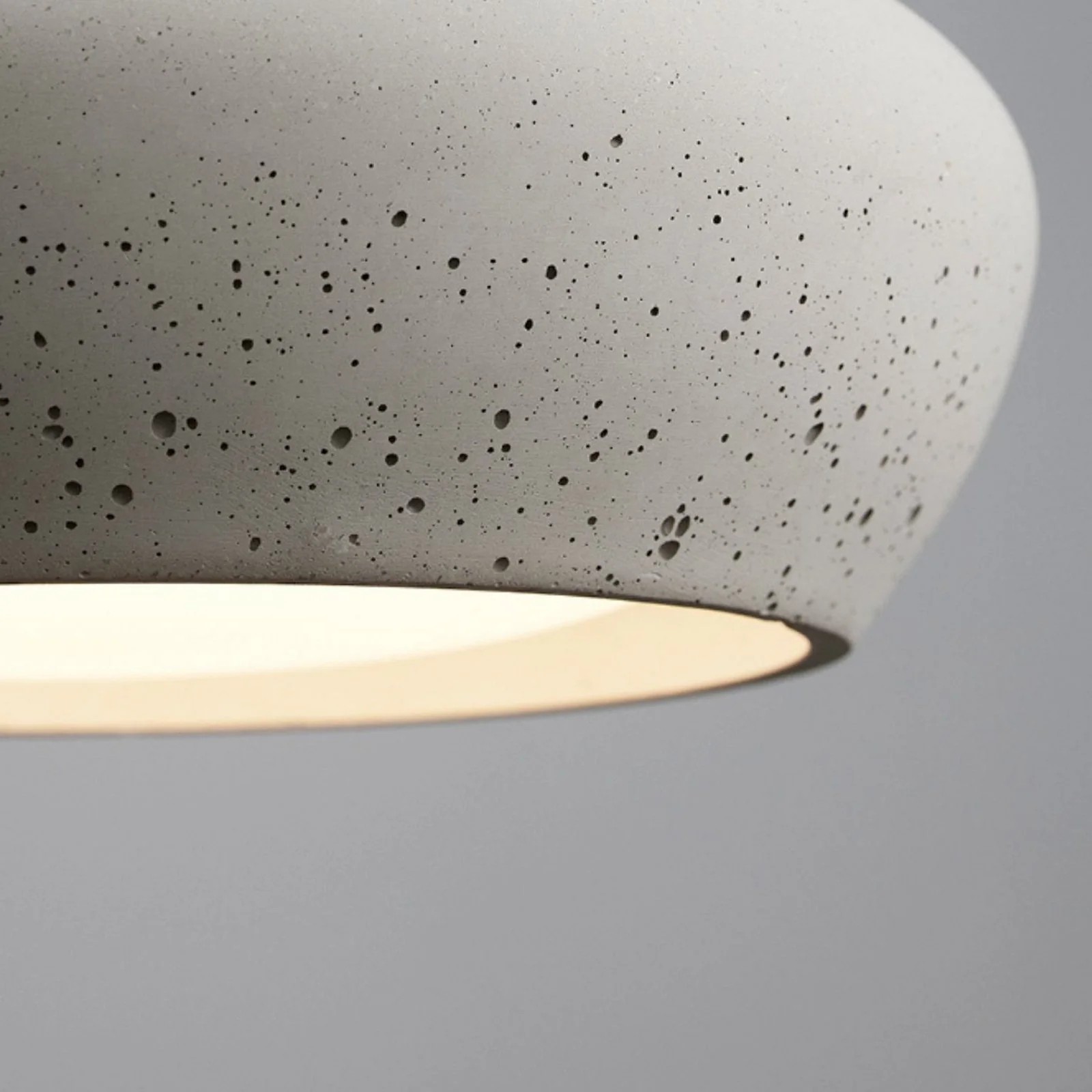 Monocem Minimalistische Plafondlamp van Beton – Stijlvolle Inbouwlamp voor de Woonkamer HL2426