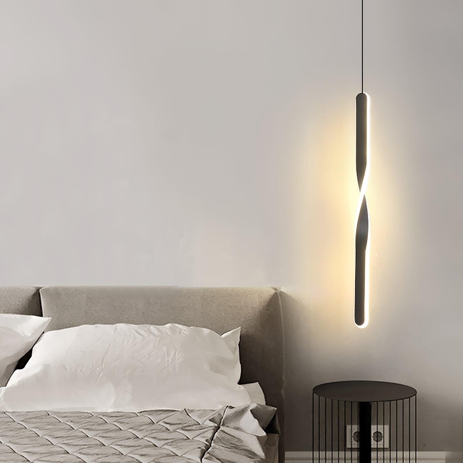 Nordic lineaire lange hanglamp HL729