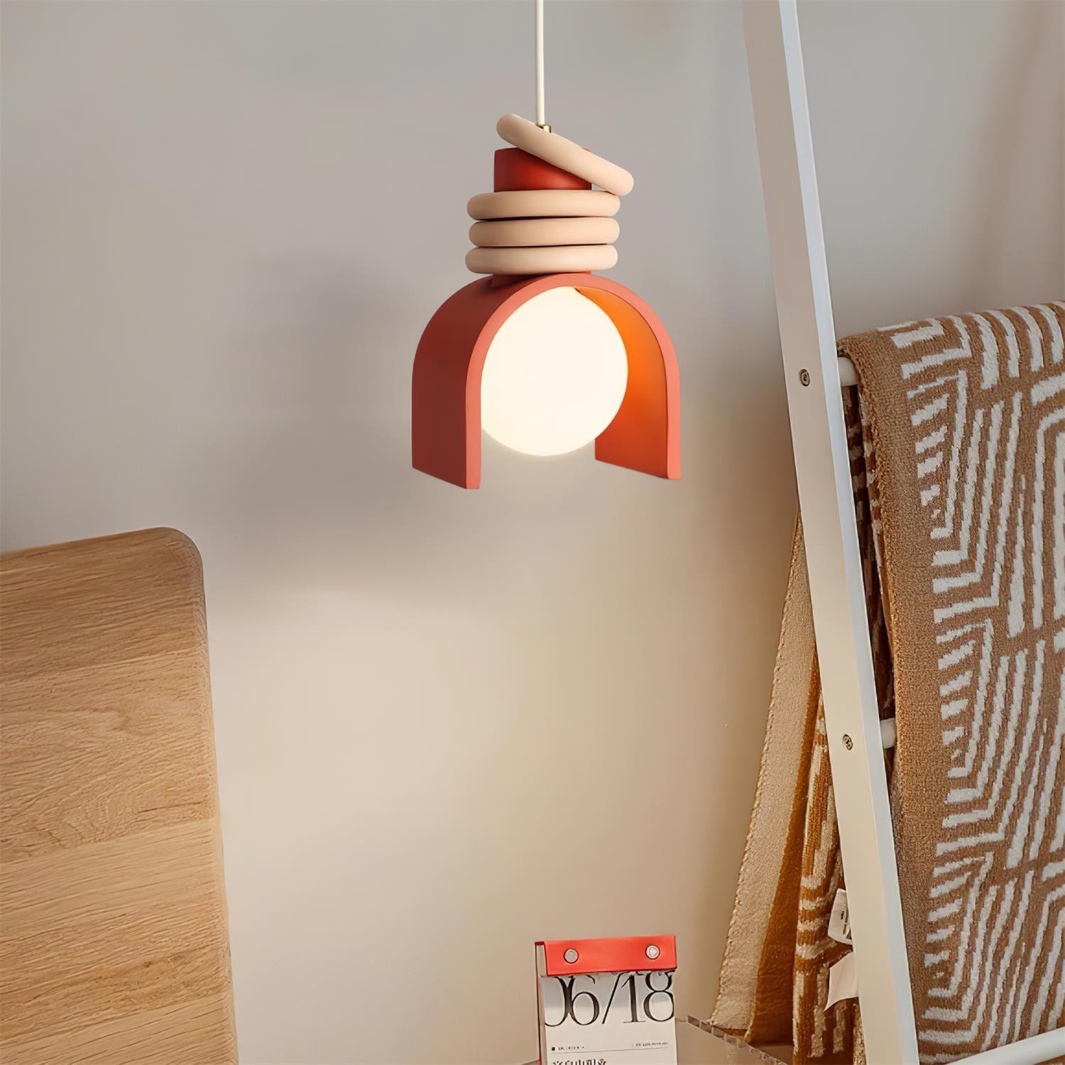 Moderne creatieve hars hanglamp HL898