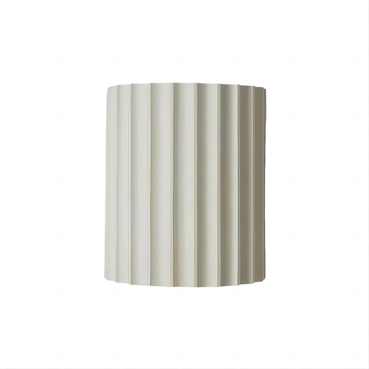 Moderne geribbelde hars gecanneleerde wandlamp HL185