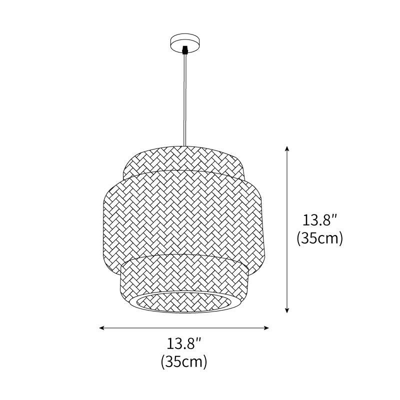 Bamboe hanglamp HL3440