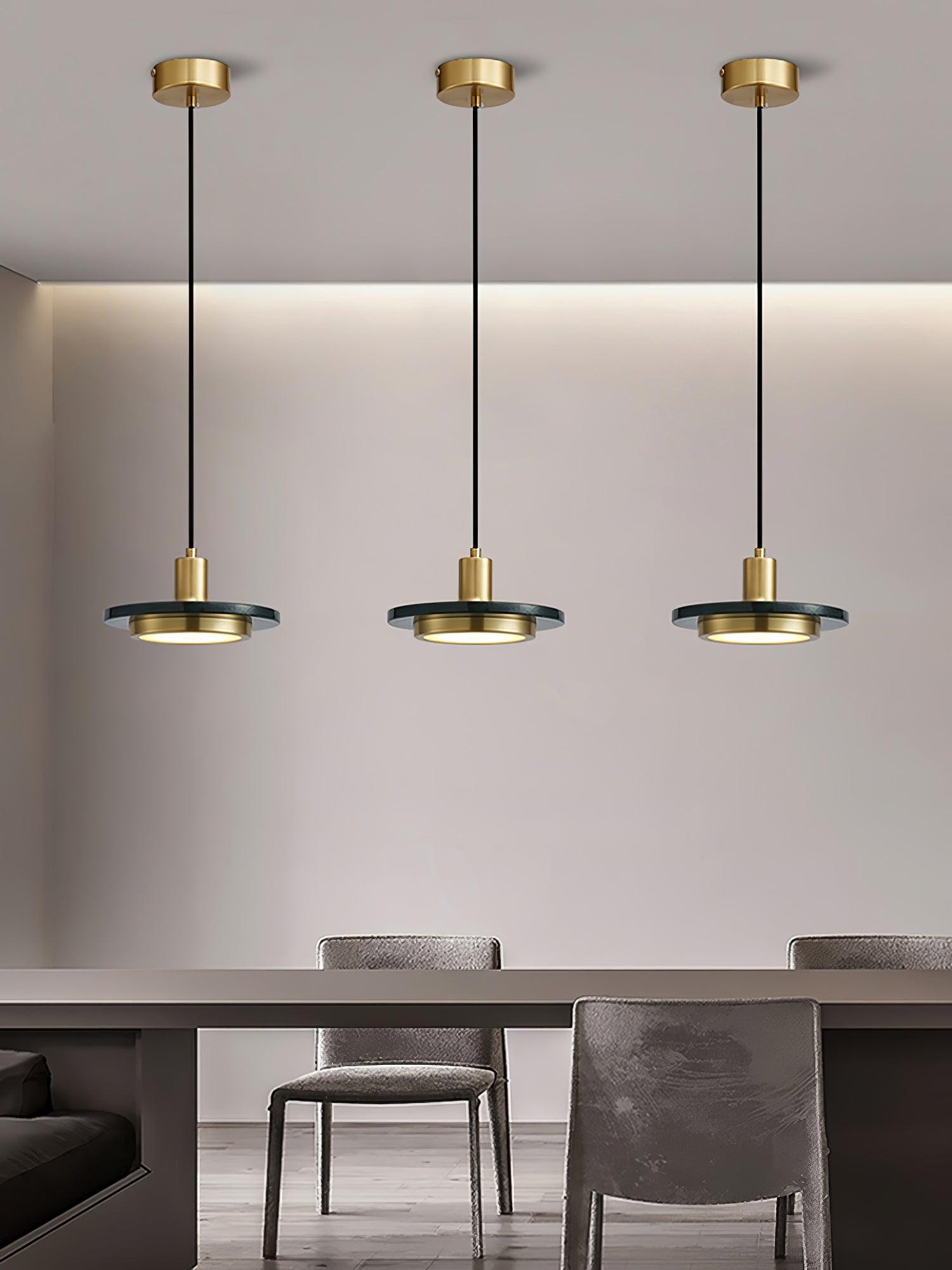 Dubbele cirkel hanglamp HL459