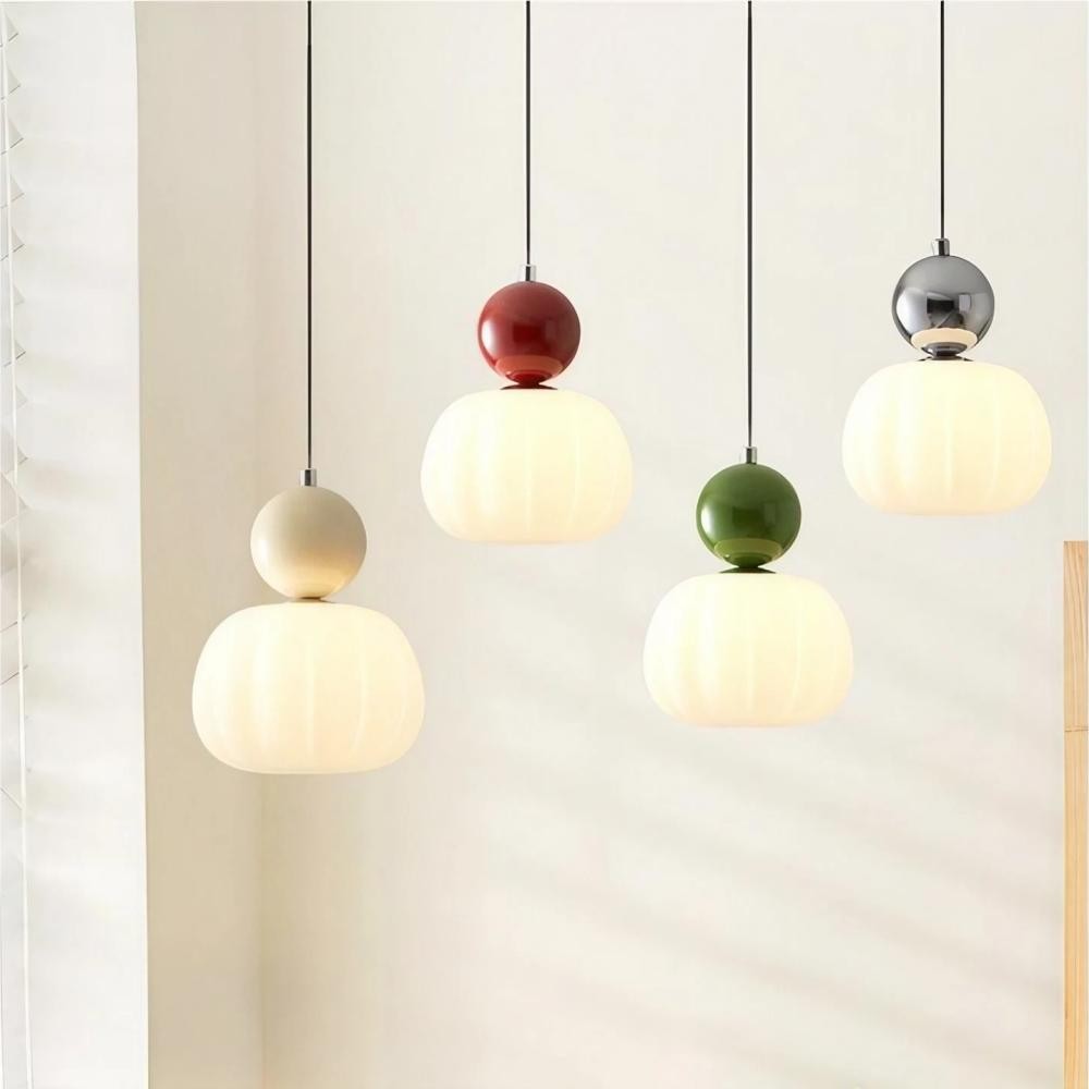 Crèmekleurige Bauhaus Art Deco hanglamp HL155