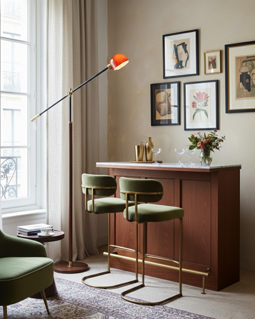 Heritage Swing vloerlamp HL2869