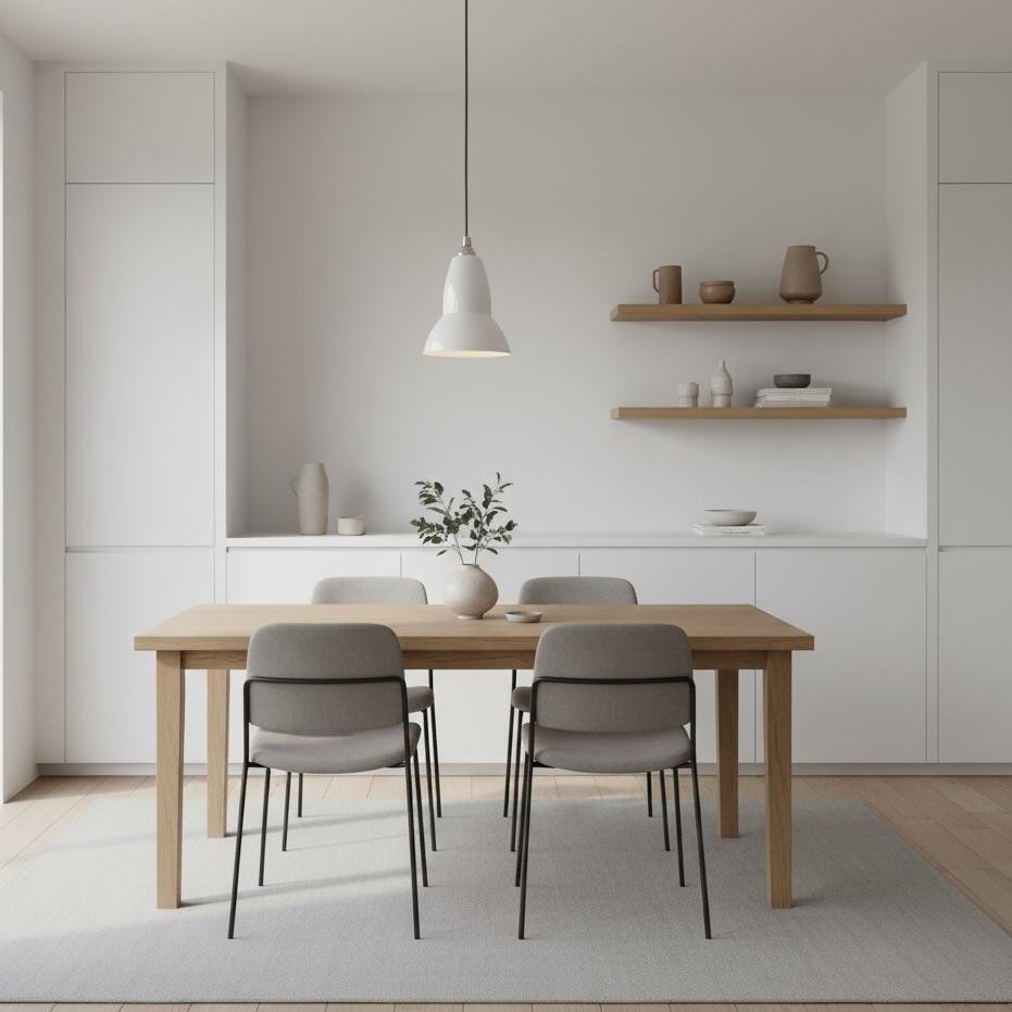 Modryx Minimalistische Metalen Hanglamp - Klassieke Hanglamp voor de Woonkamer HL2336