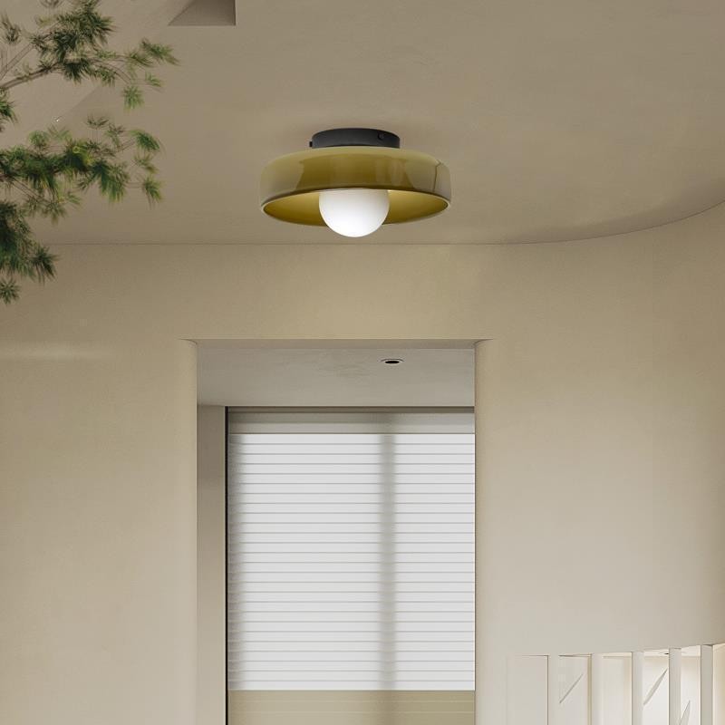 Morandi Glazen Schijf Orb Plafondlamp Wandlamp HL158