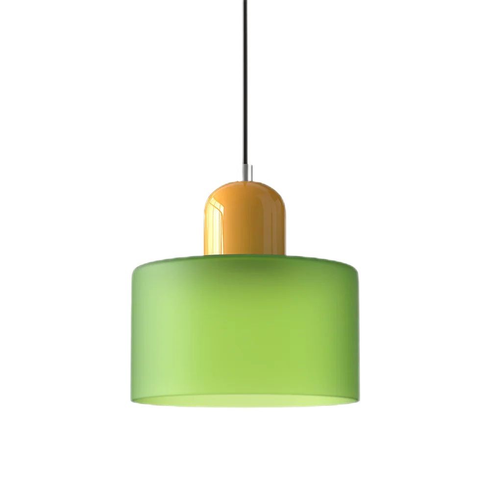 Kalo Cilinder Hanglamp - Glazen Lamp in Scandinavische Stijl voor Eet en Slaapkamer HL107