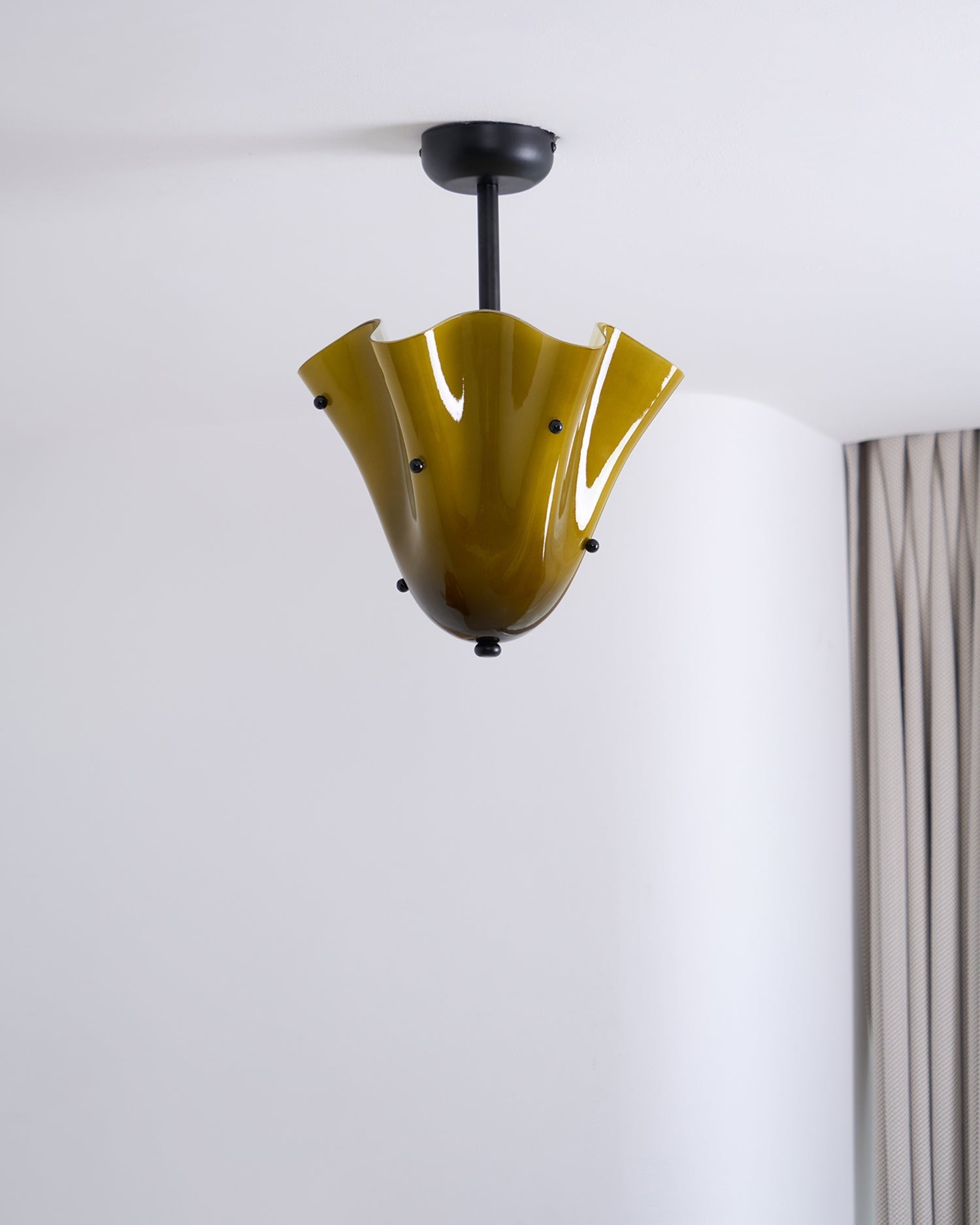 Bellina Decoratieve Glazen Plafondlamp - Moderne Sculpturale Plafondlamp HL1645