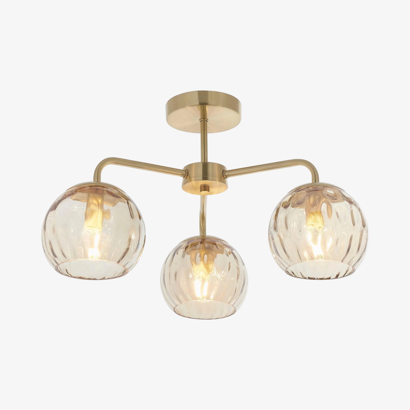 Tracian Glass Mid-Century Modern Globe Hanglamp voor de Eetkamer HL2041