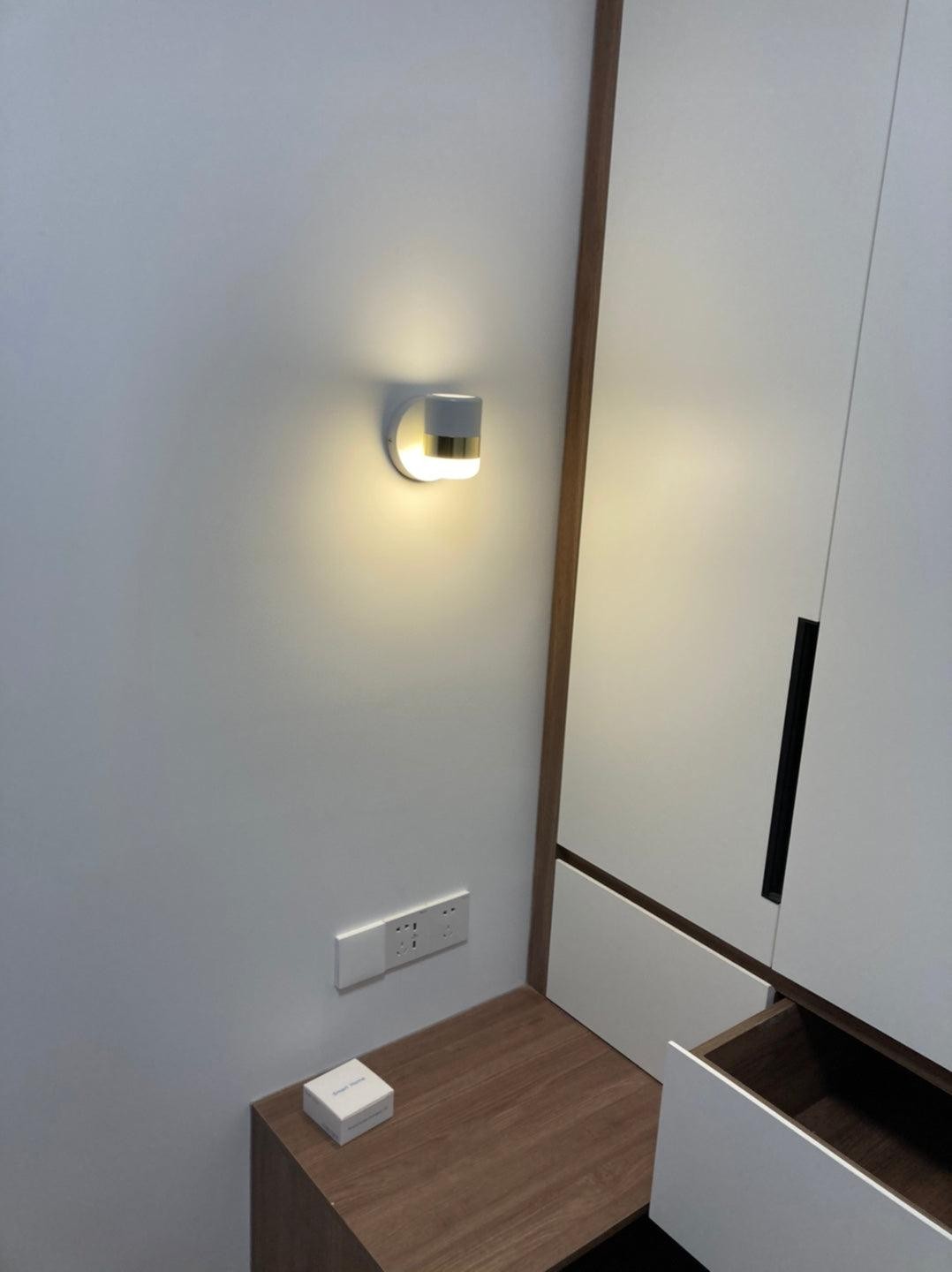 Verstelbare glazen wandlamp HL2931