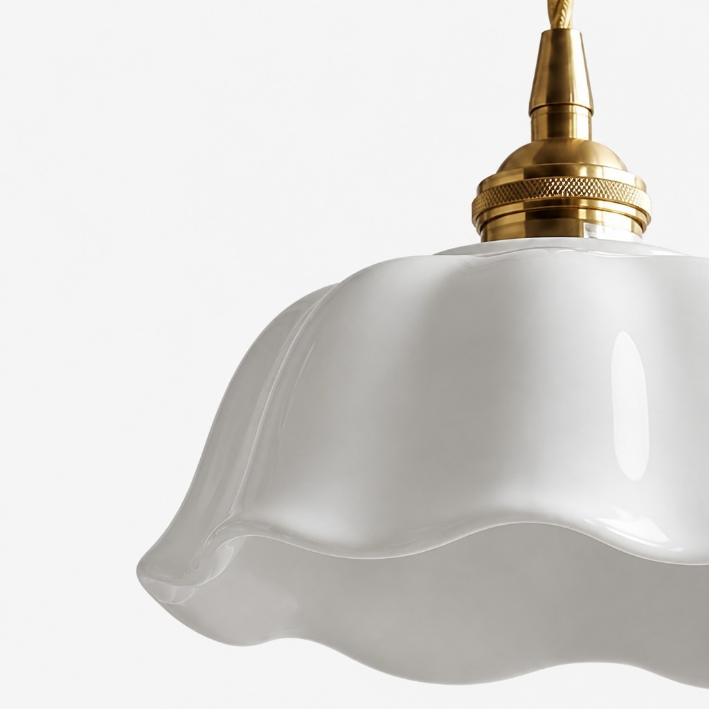 Cienax Mid-Century Flower keramische plafond- en hanglamp - Geschikt voor keuken en woonkamer HL3577
