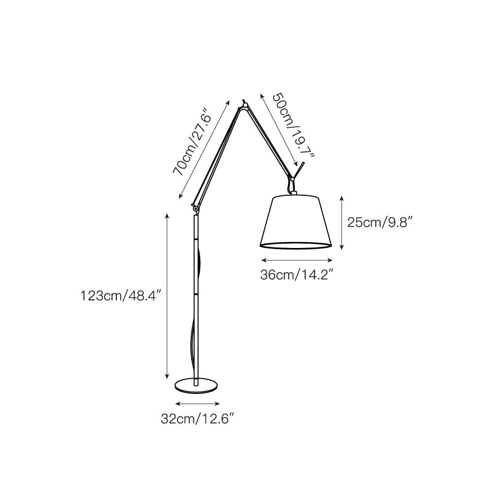 Velthea vloerlamp HL3266