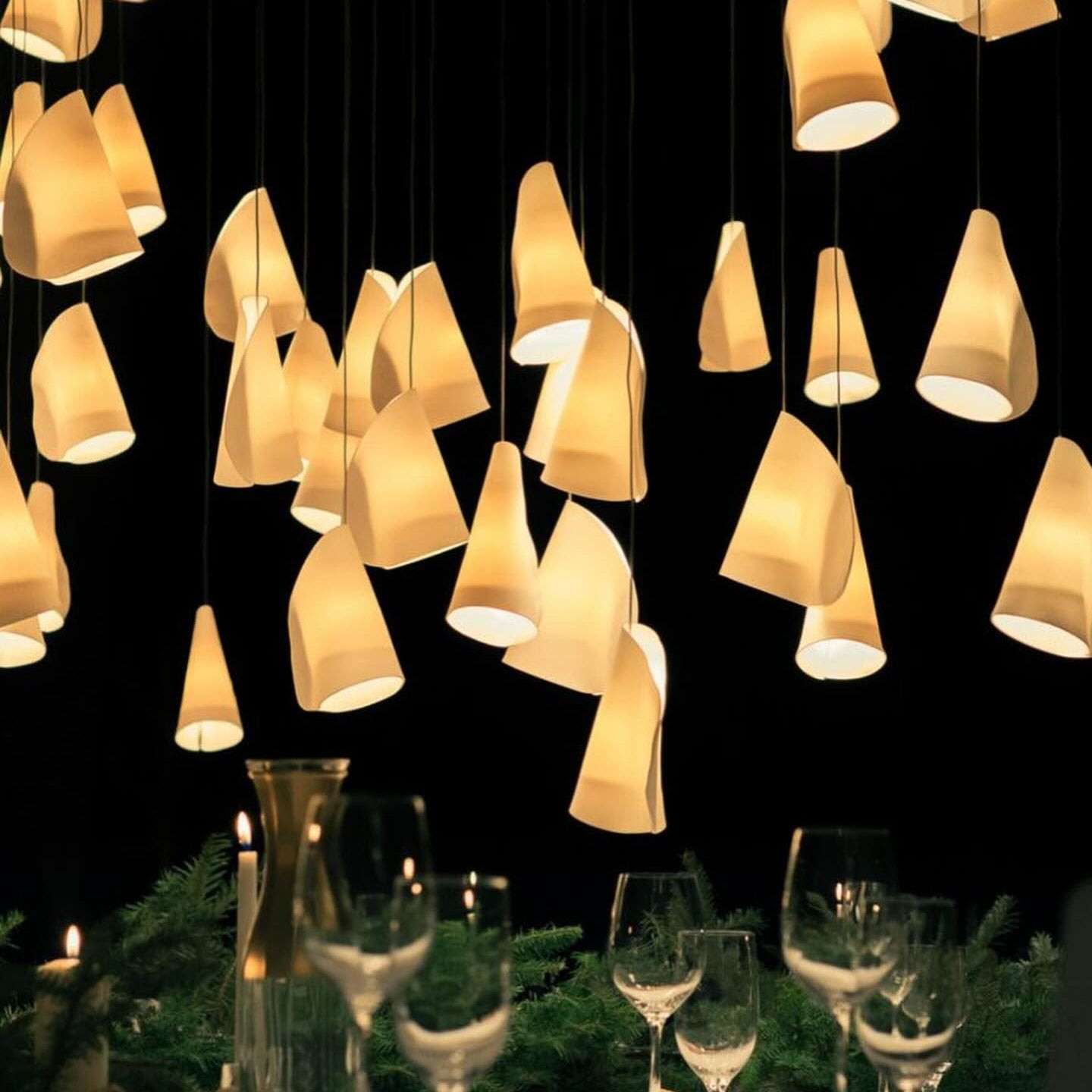 Boki Scandinavische porseleinen hanglamp HL3499