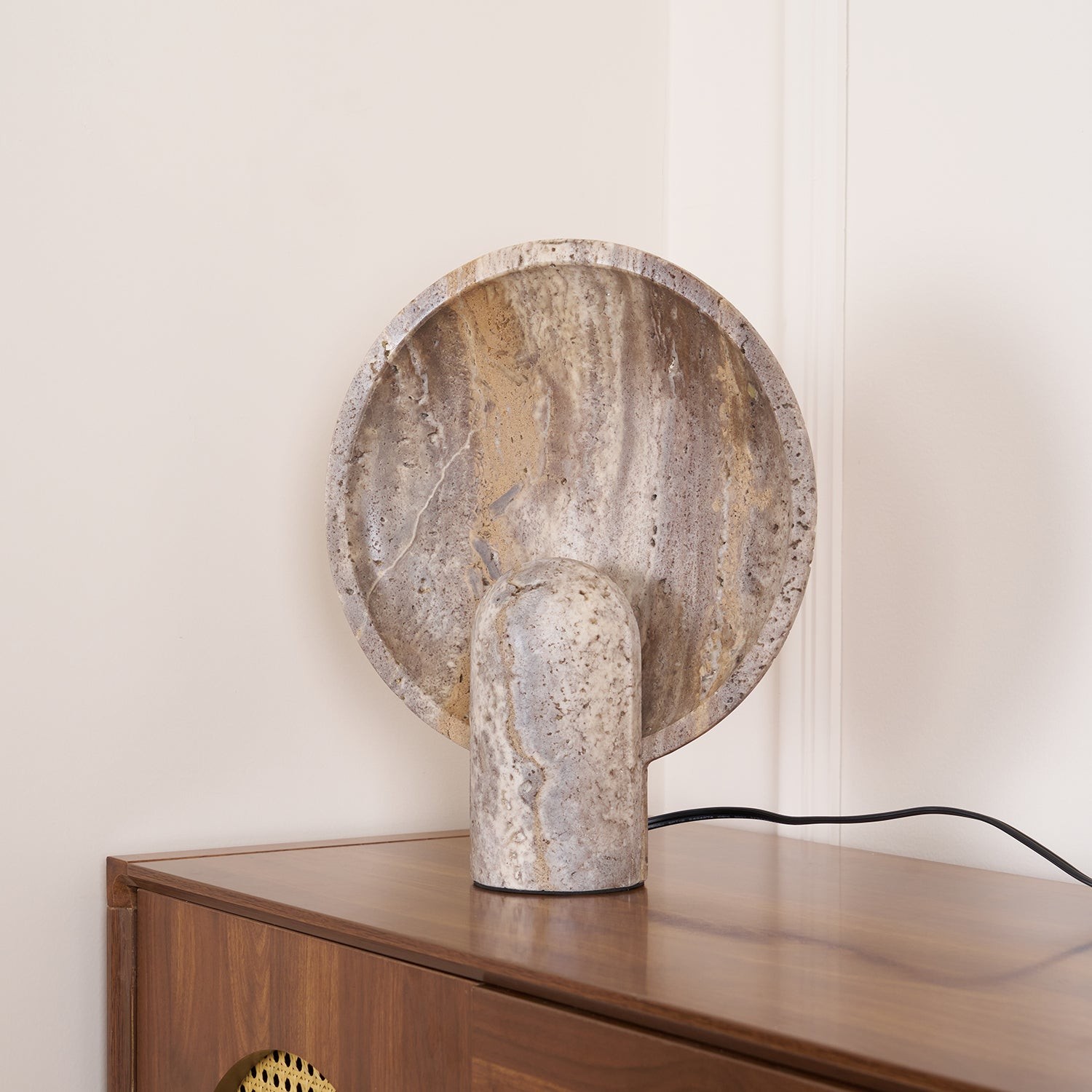 Wabi-sabi stijl Eclipse stenen tafellamp HL985