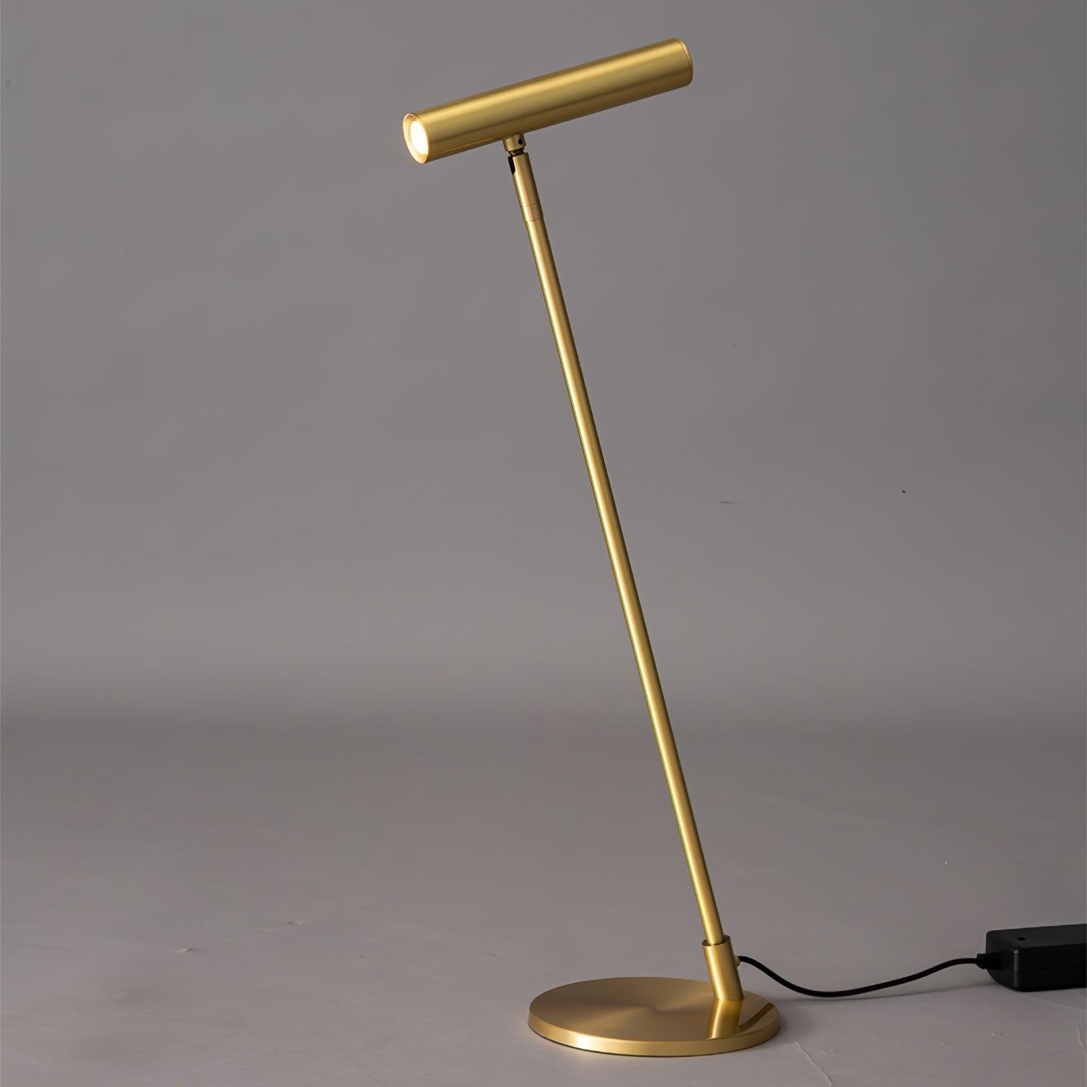 Moderne minimalistische messing verstelbare LED vloerlamp HL882