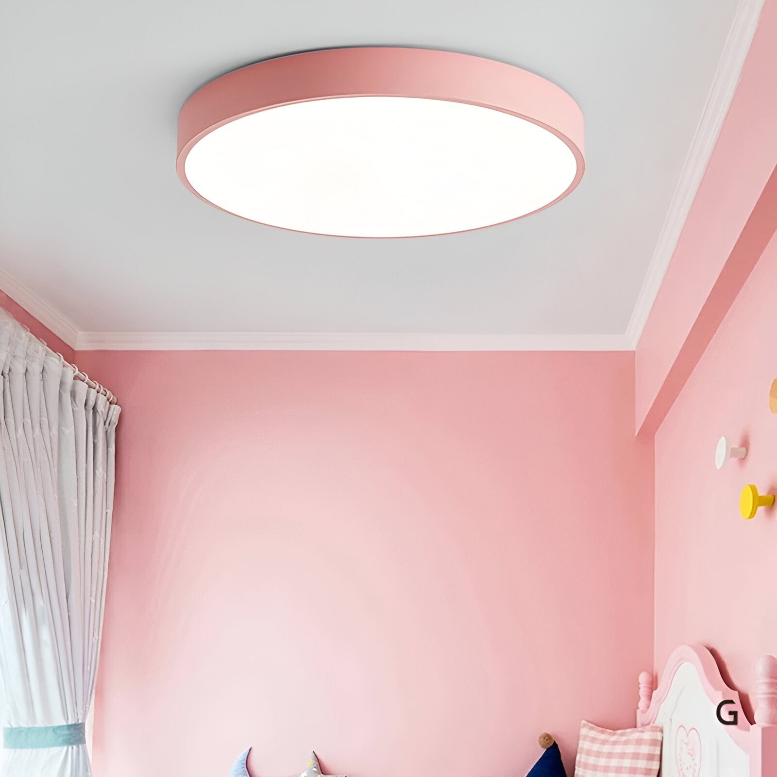 Nordic Macaron Ronde LED Plafondlamp HL1291