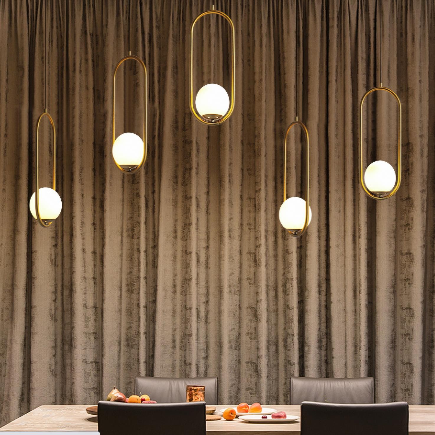 Halozen Geometrische Hanglamp Glas