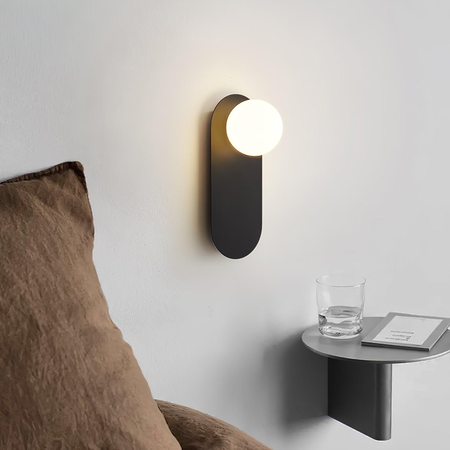Moderne glazen wandlamp HL435