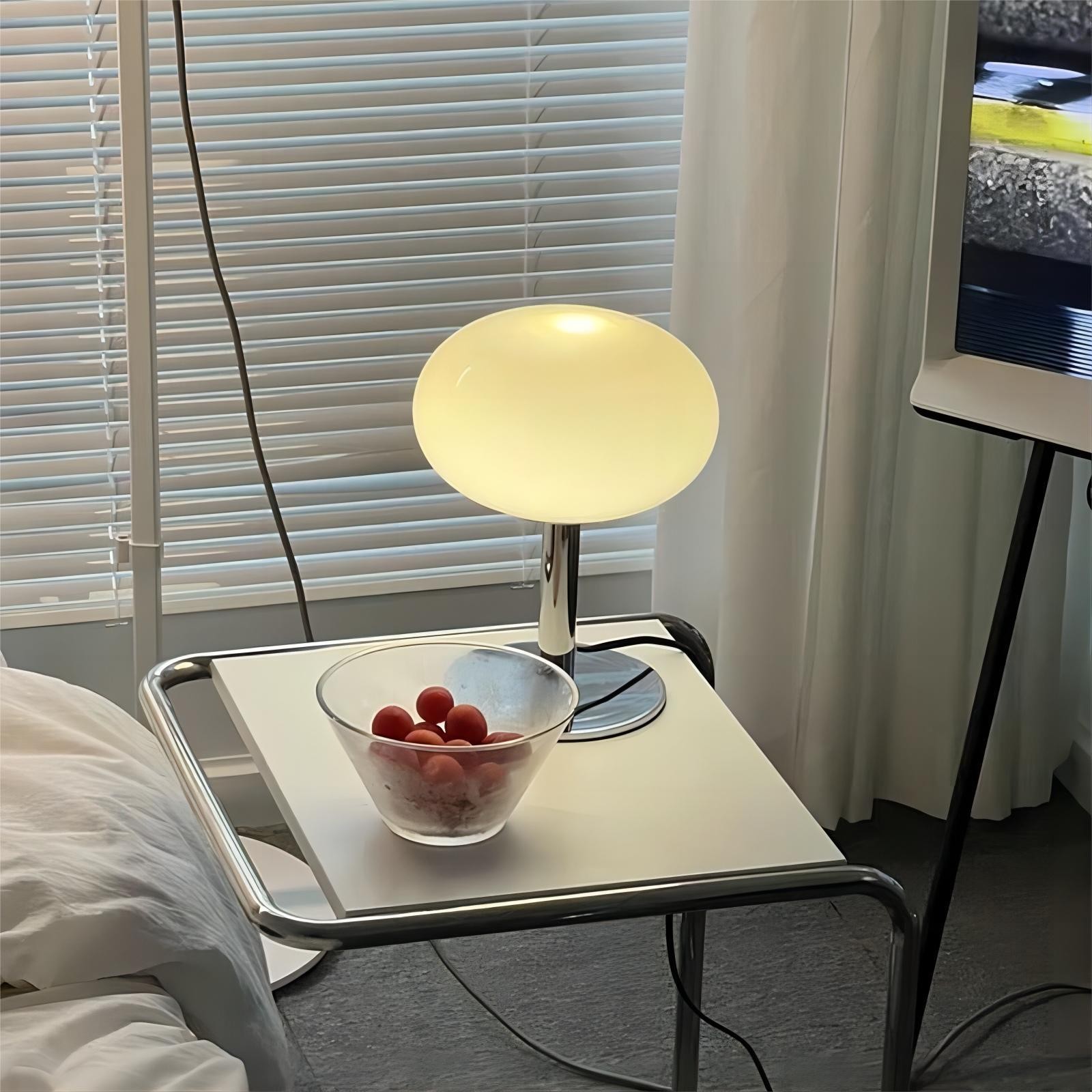 Lollipop Minimalistische Bauhaus Glazen Tafellamp HL81