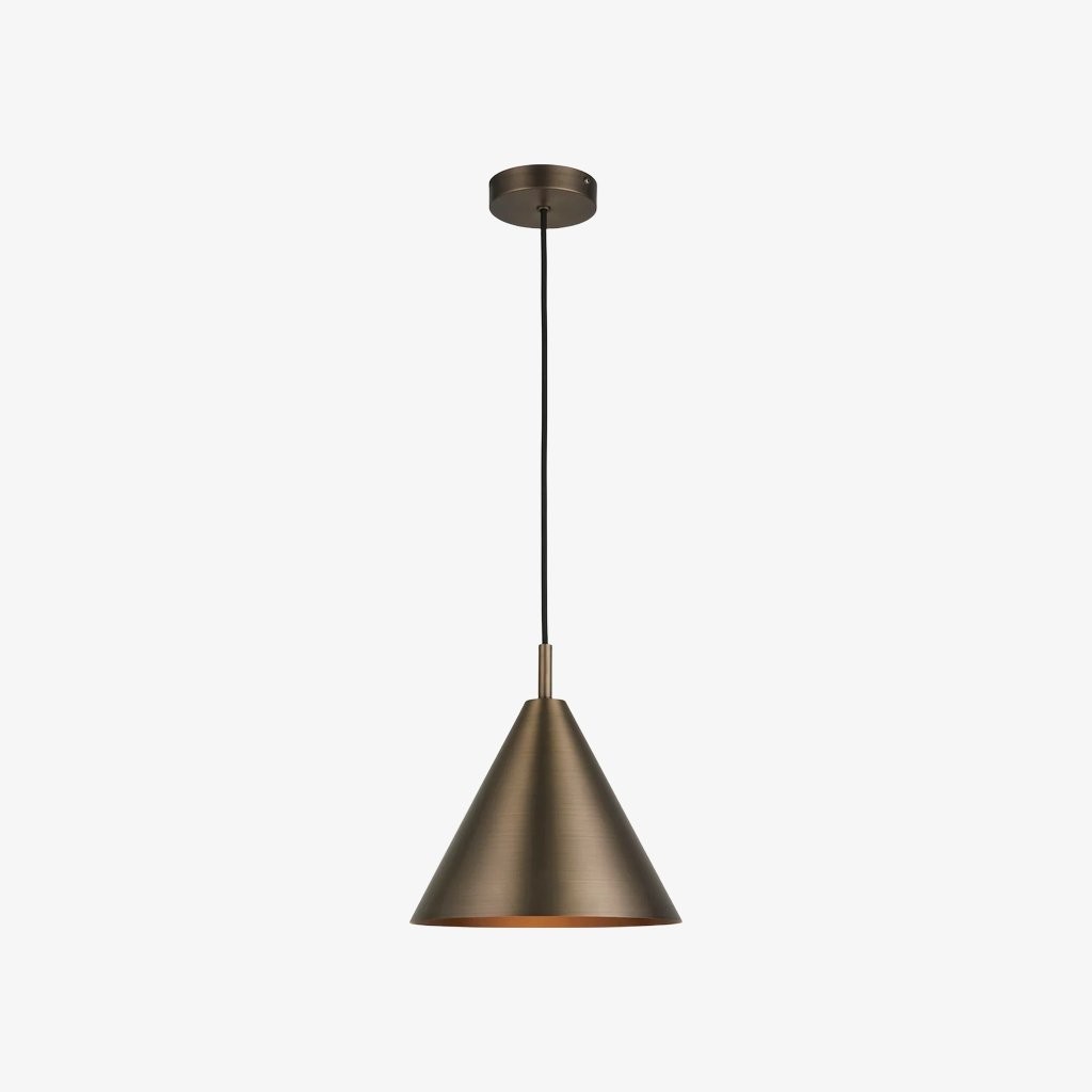 Oricone hanglamp - Klassiek en chique ontwerp met bronzen of messing afwerking, perfect voor de eet- of woonkamer HL2129