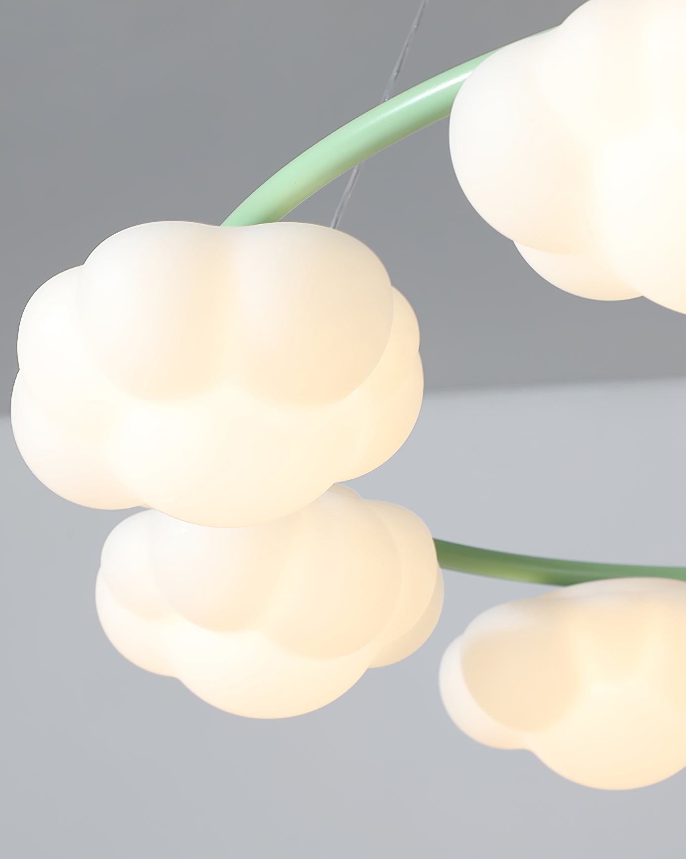 Crèmekleurige stijl creatieve persoonlijkheid wolken kroonluchter HL893