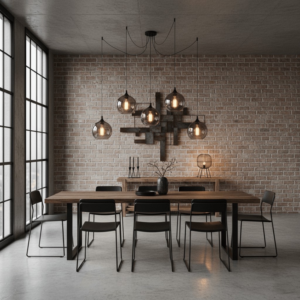 Flesvormige hanglamp HL2916