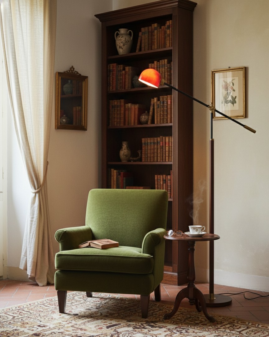 Heritage Swing vloerlamp HL2869