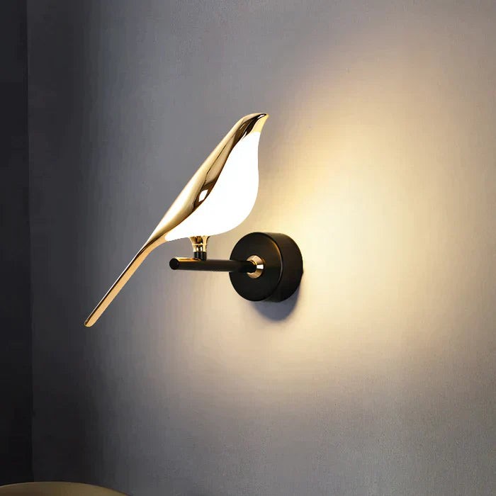 LumiVogel - Moderne wandlamp in vogelvorm HL3323