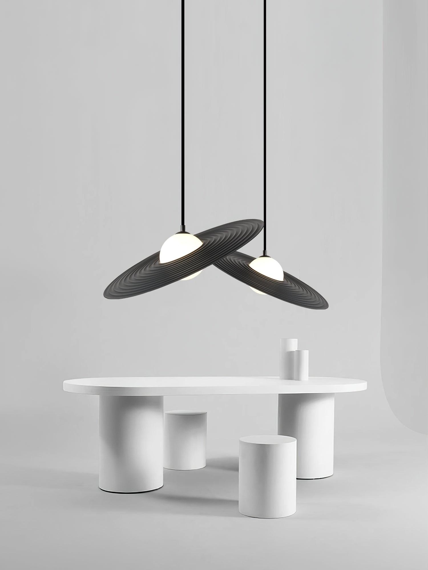 Creatieve schijfvormige hanglamp HL707