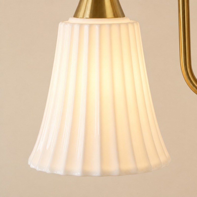 Celvane Franse vintage wandlamp - Elegant retro design nachtlampje voor slaapkamer en hal HL3604