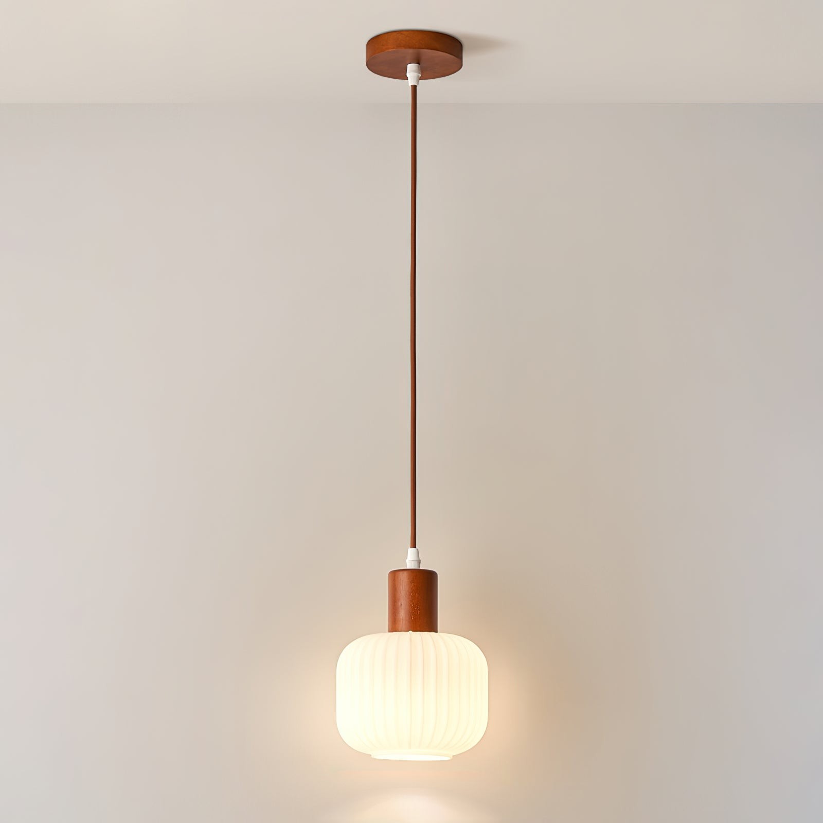 Mid Century Modern Glazen Pot Hanglamp Voor Keukeneiland HL777