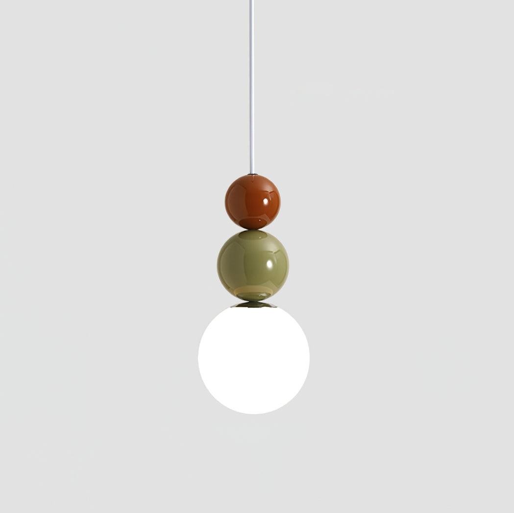 Nordic Cream Moderne Eenvoudige Dot Hanglamp HL460