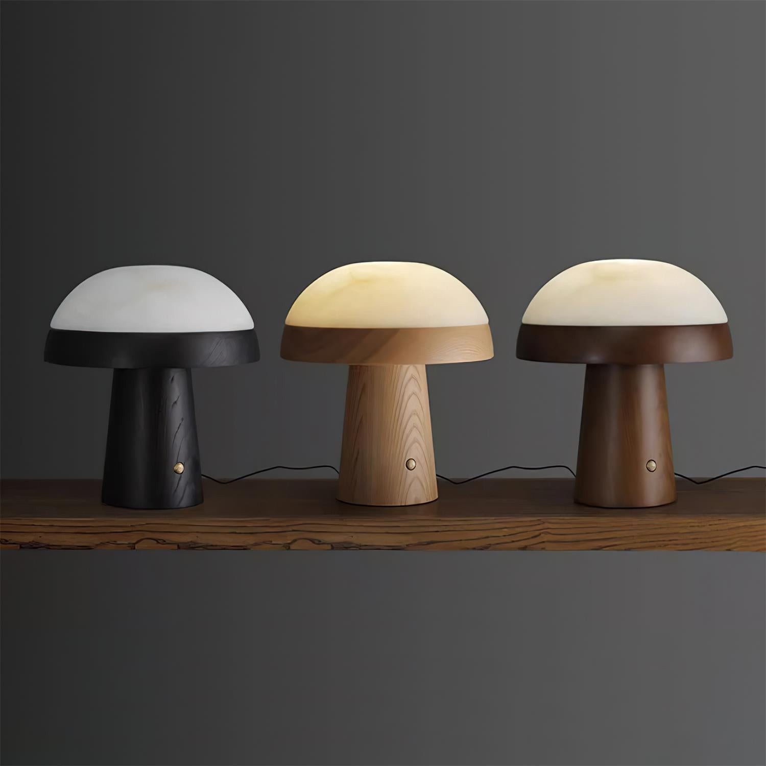 Nordic minimalistische stijl paddenstoelvormige tafellamp HL818