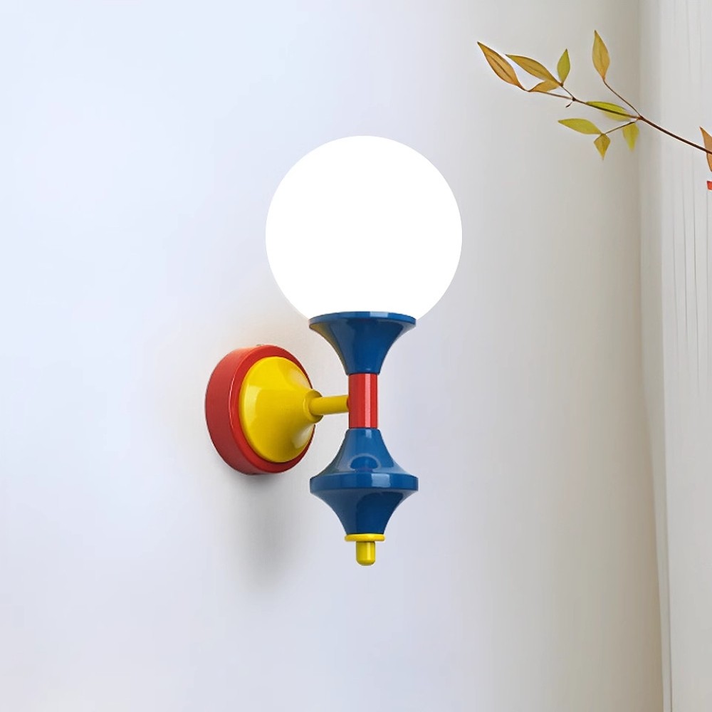 Franse Stijl Gekleurde Wandlamp HL370