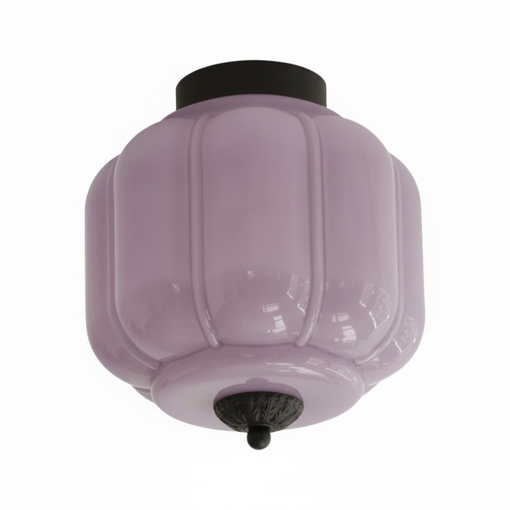 Vintage Eloise melkglas plafondlamp - Vintage Charm Soft Glow HL1650