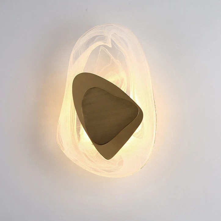 Water Ripple Sculpturale Wandlamp HL1255