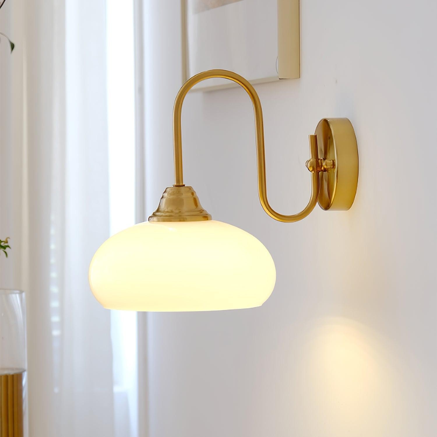 Moderne glazen geometrie wandlamp voor woonkamer HL663