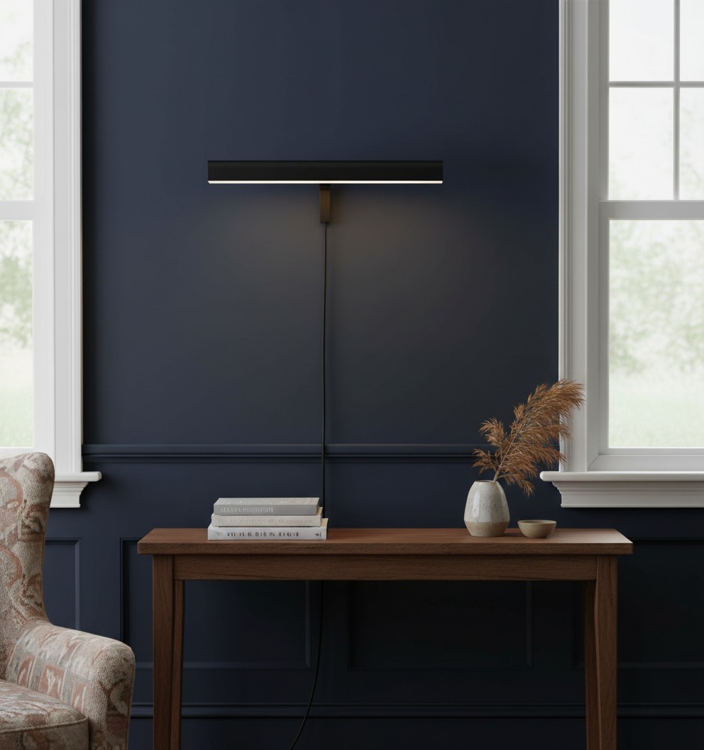 Libris Metal Gallery Light - Gestroomlijnd ontwerp voor het tentoonstellen van kunst in huis HL2369