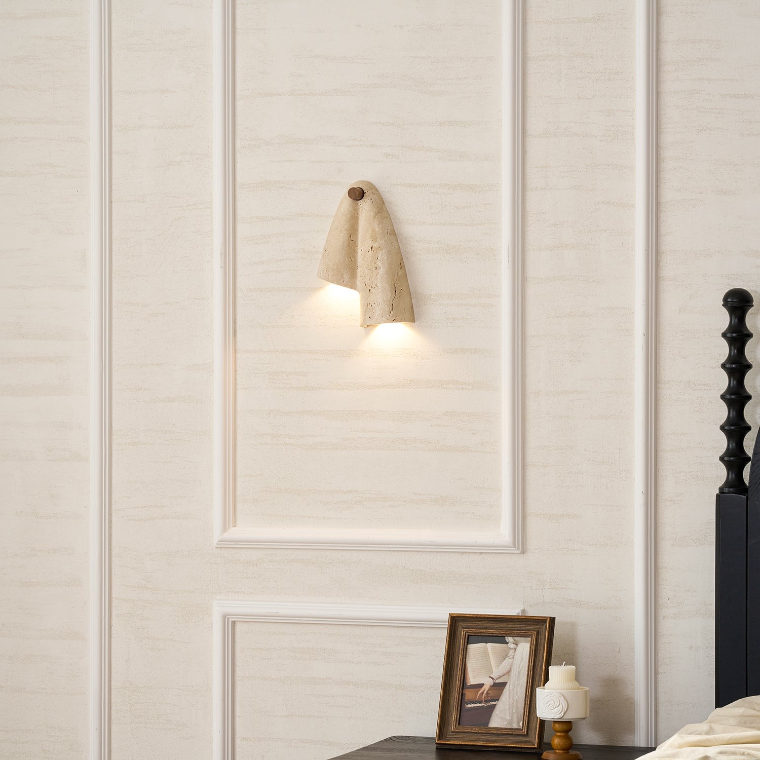 Pearlmont Travertin Wandlamp HL3317