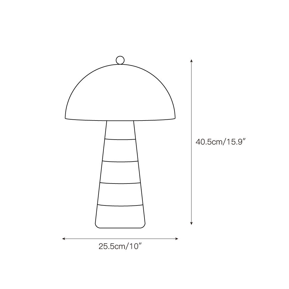 Hed marmeren tafellamp HL3231