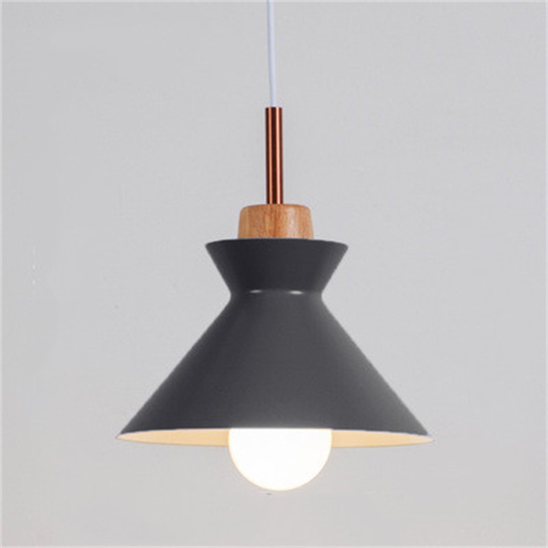 Scandinavische MULTI Metaal Hout Macaroon Hanglamp voor Keuken HL88